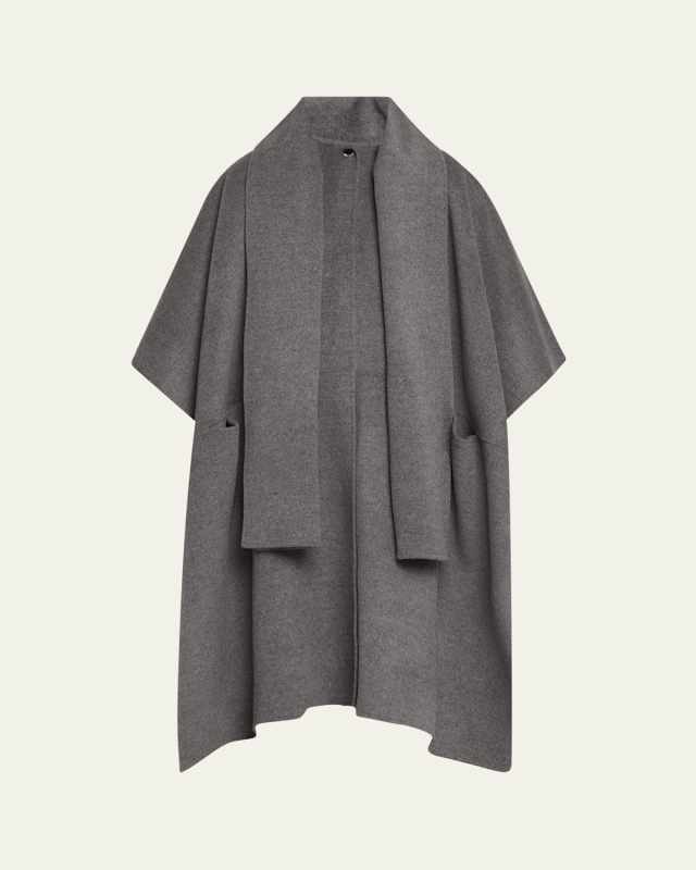Scarf Wool Coat